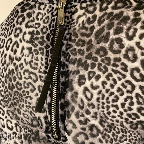 Vince Camuto Women Leopard Ombre Blue Black XSmall - Picture 4 of 7